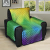 LGBT Pride Watercolor Rainbow Print Recliner Protector-grizzshop