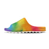 LGBT Pride Watercolor Rainbow Print Sandals-grizzshop