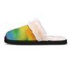 LGBT Pride Watercolor Rainbow Print Slippers-grizzshop