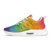 LGBT Pride Watercolor Rainbow Print Tennis Shoes-grizzshop