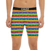 LGBT Stripes Abstract Rainbow Print Boxer Briefs-grizzshop