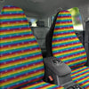 LGBT Stripes Abstract Rainbow Print Car Seat Covers-grizzshop