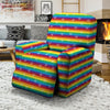 LGBT Stripes Abstract Rainbow Print Recliner Slipcover-grizzshop