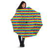 LGBT Stripes Abstract Rainbow Print Umbrella-grizzshop