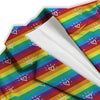 LGBT Stripes Abstract Rainbow Print Women's Blazer-grizzshop