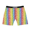 LGBT Symbols Rainbow Print Pattern Boxer Briefs-grizzshop