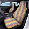 LGBT Symbols Rainbow Print Pattern Car Seat Covers-grizzshop