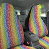 LGBT Symbols Rainbow Print Pattern Car Seat Covers-grizzshop