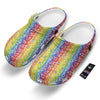 LGBT Symbols Rainbow Print Pattern Clog-grizzshop