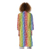 LGBT Symbols Rainbow Print Pattern Kimono-grizzshop