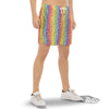 LGBT Symbols Rainbow Print Pattern Men's Gym Shorts-grizzshop