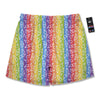 LGBT Symbols Rainbow Print Pattern Men's Running Shorts-grizzshop