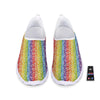 LGBT Symbols Rainbow Print Pattern Nurse Shoes-grizzshop