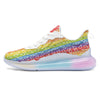 LGBT Symbols Rainbow Print Pattern Running Sneakers-grizzshop