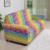 LGBT Symbols Rainbow Print Pattern Sofa Cover-grizzshop