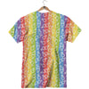 LGBT Symbols Rainbow Print Pattern T-Shirt-grizzshop