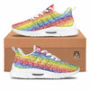 LGBT Symbols Rainbow Print Pattern Tennis Shoes-grizzshop