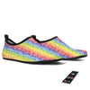 LGBT Symbols Rainbow Print Pattern Water Shoes-grizzshop