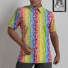 LGBT Symbols Rainbow Print Pattern Untucked Shirts-grizzshop