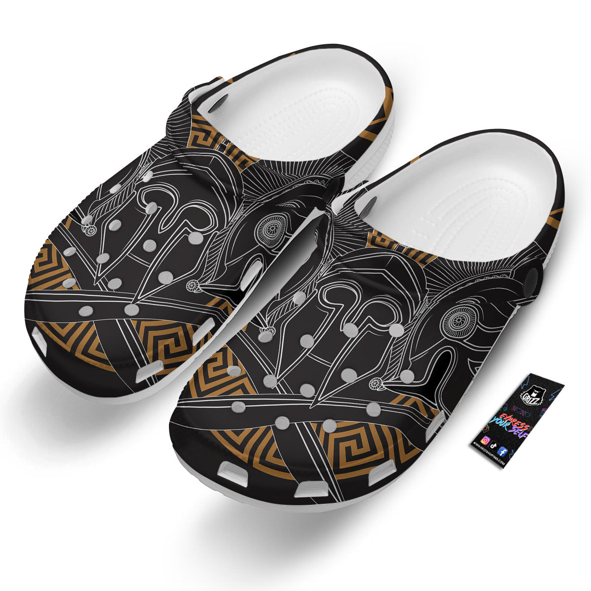 Labe Spartan Molon Print Clog-grizzshop