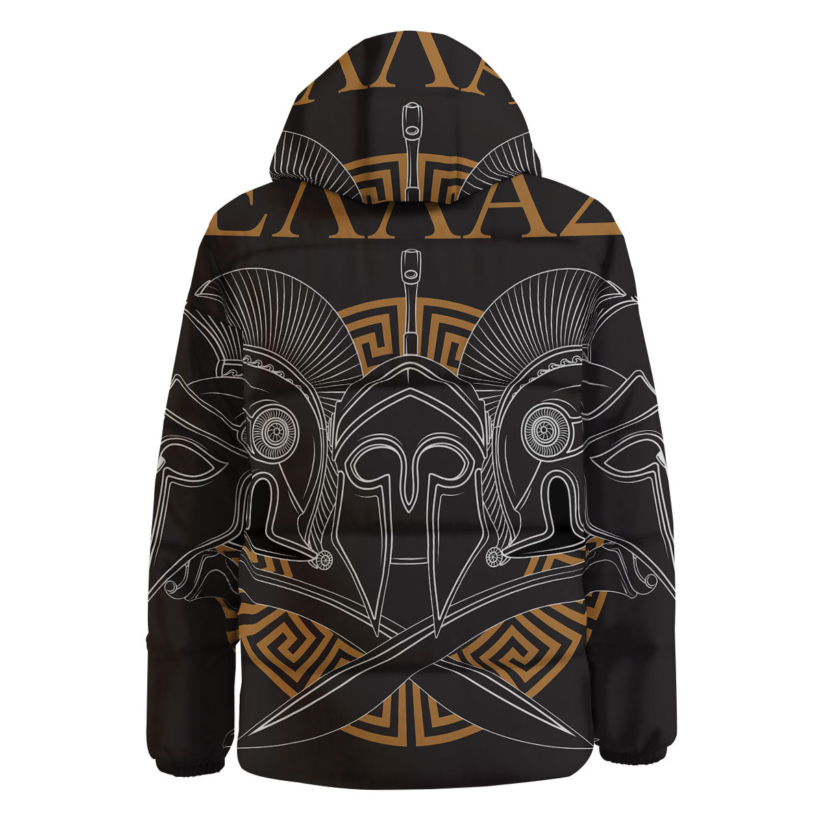 Labe Spartan Molon Print Down Jacket-grizzshop
