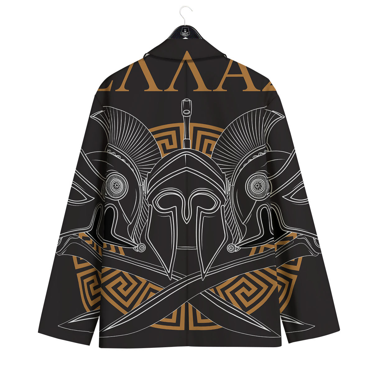 Labe Spartan Molon Print Men's Sport Coat-grizzshop