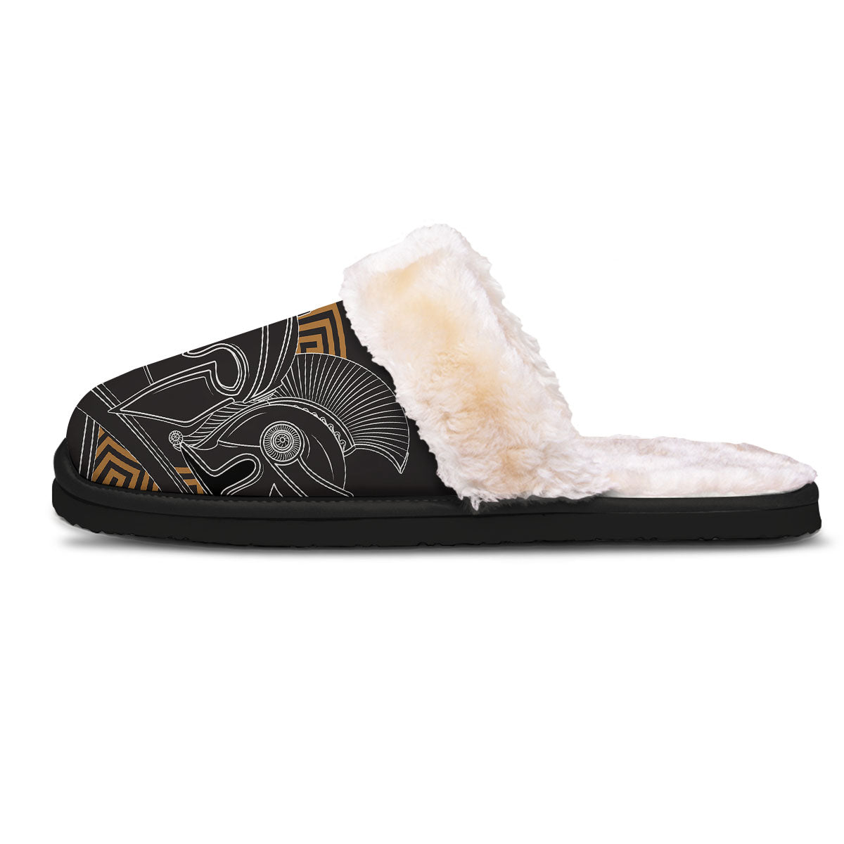 Labe Spartan Molon Print Slippers-grizzshop