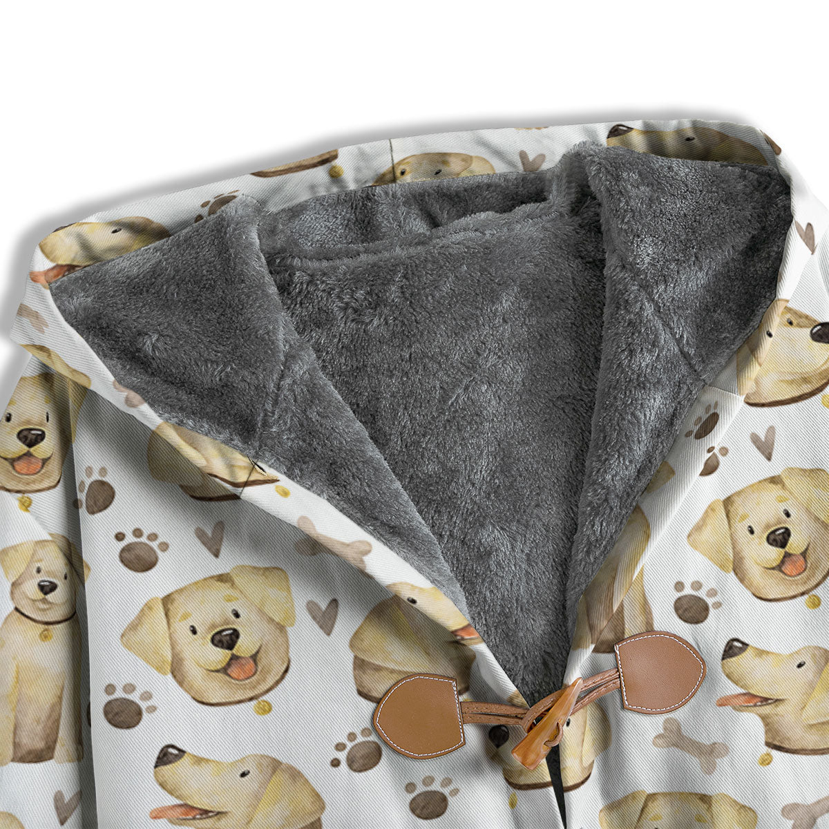 Labrador Retriever Happy Print Pattern Men's Windbreaker Jacket-grizzshop