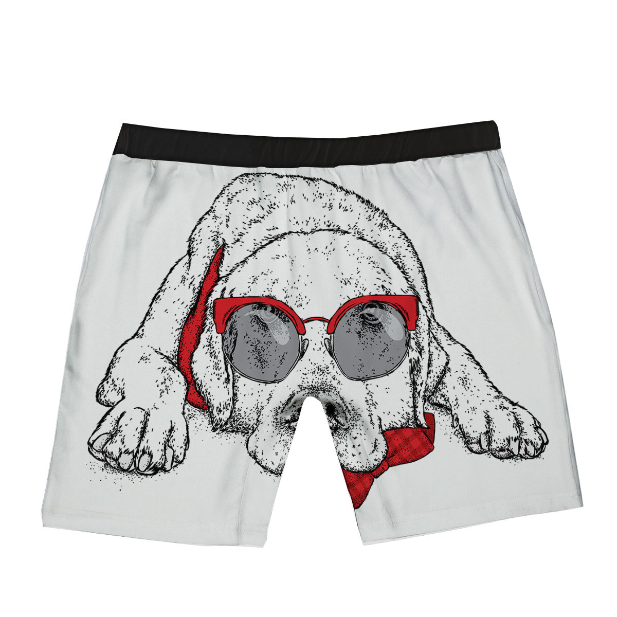 Labrador Retriever Hipster Print Boxer Briefs-grizzshop