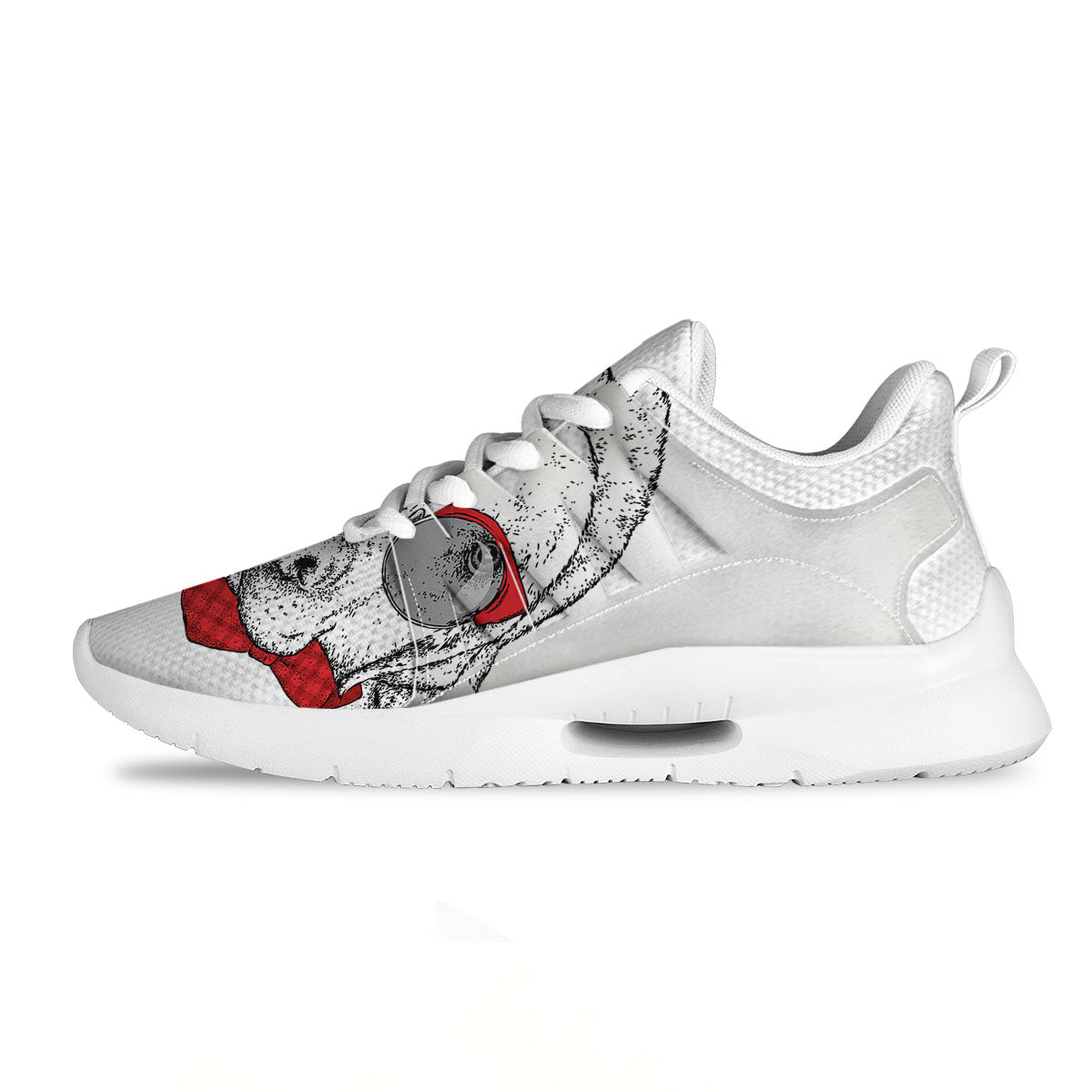 Labrador Retriever Hipster Print Tennis Shoes-grizzshop