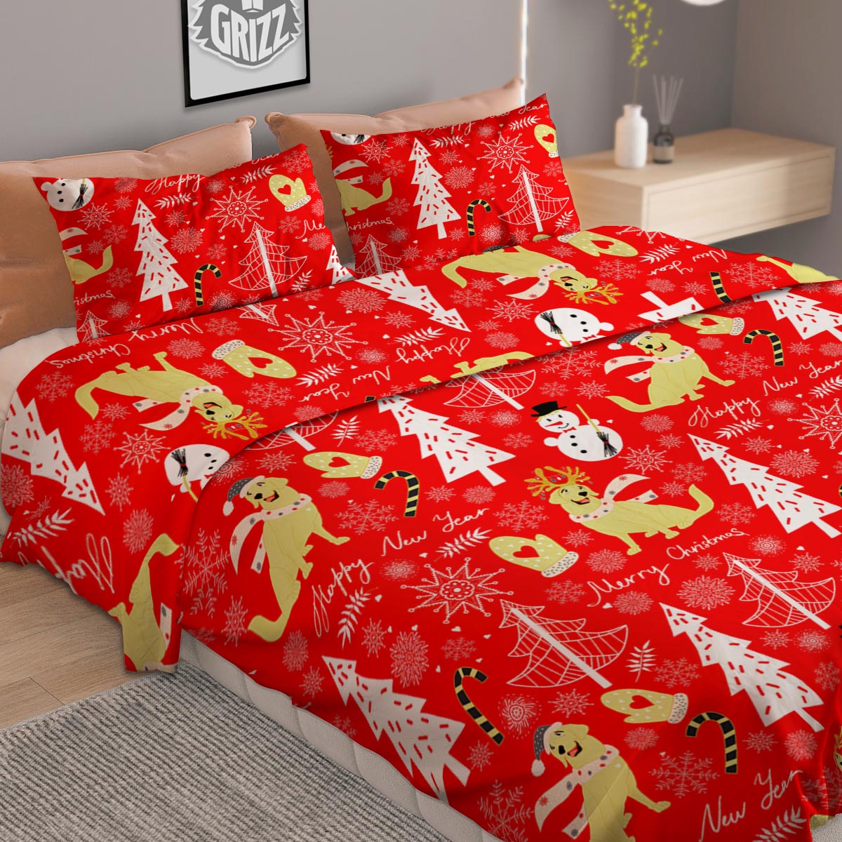 Leaf Swirl Cannabis Print Pattern Duvet Cover Bedding Set