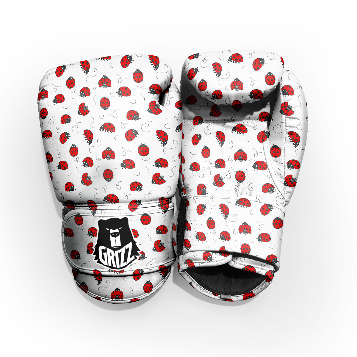 Ladybird Cartoon Print Pattern Pro Boxing Glove