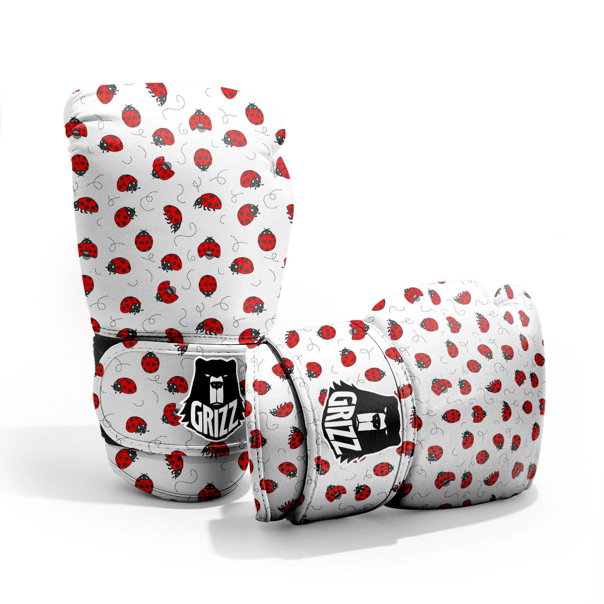 Ladybird Cartoon Print Pattern Pro Boxing Glove