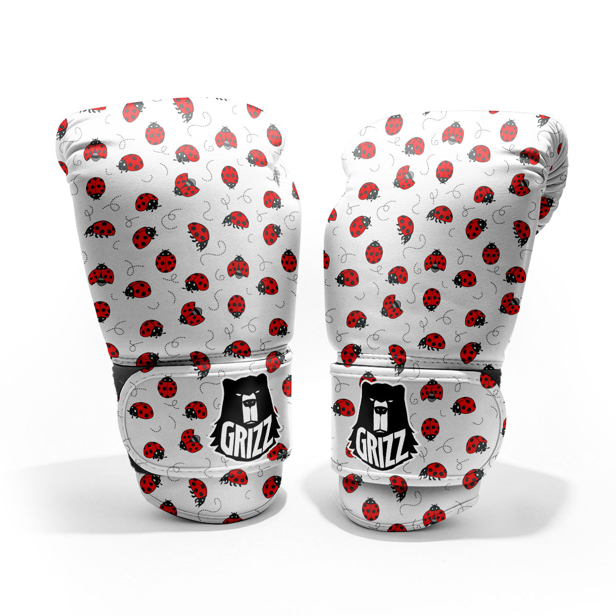 Ladybird Cartoon Print Pattern Pro Boxing Glove