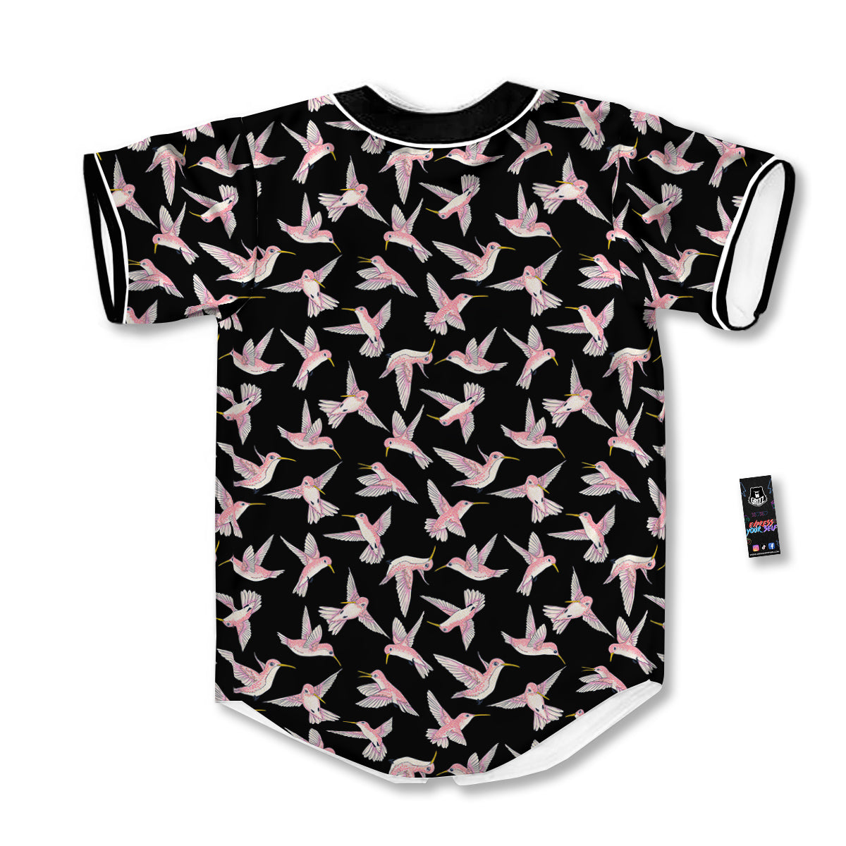 Ladybird Cute Print Pattern Baseball Jersey-grizzshop
