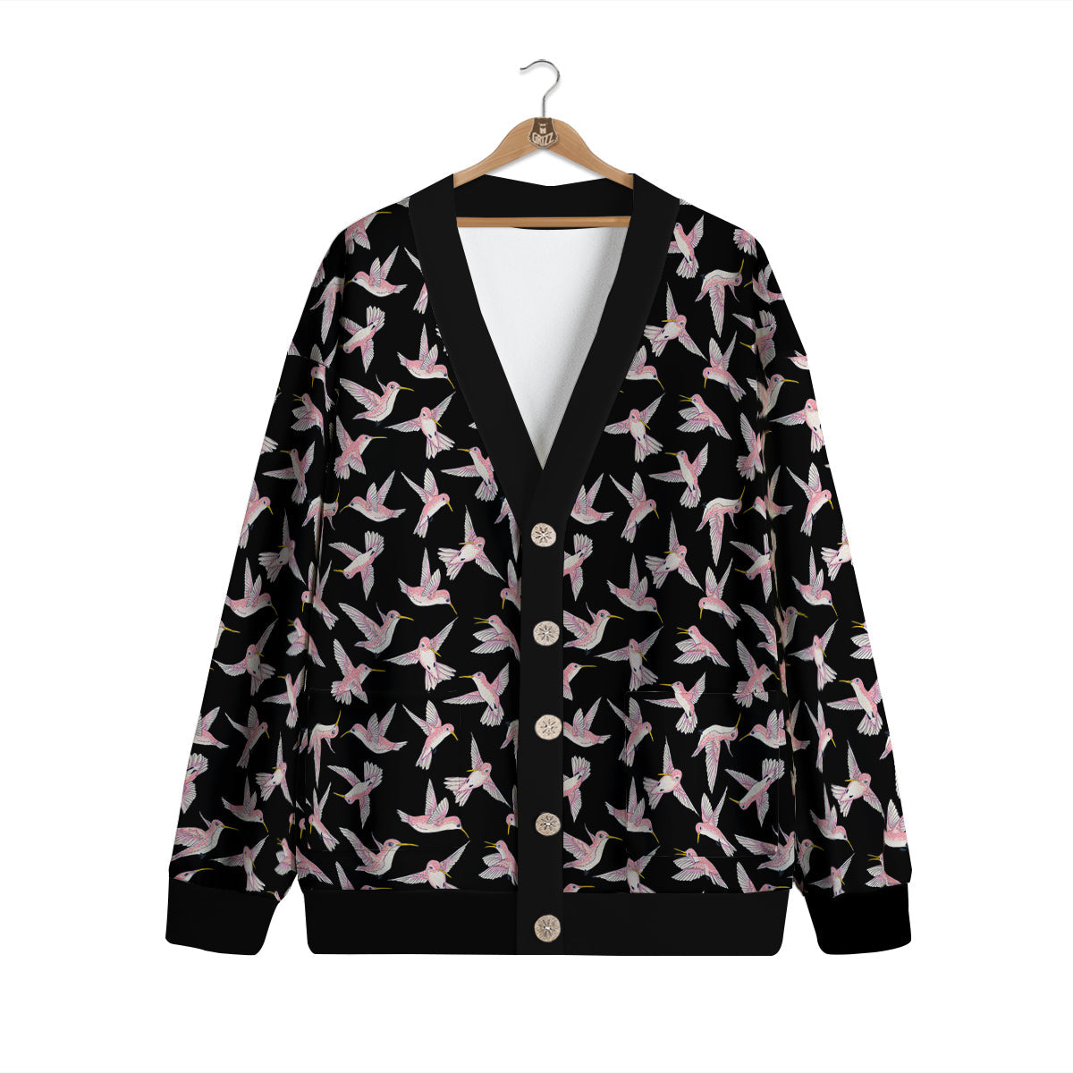 Ladybird Cute Print Pattern Cardigan-grizzshop