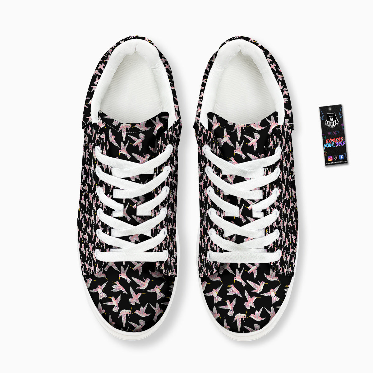 Ladybird Cute Print Pattern Platform Shoes-grizzshop