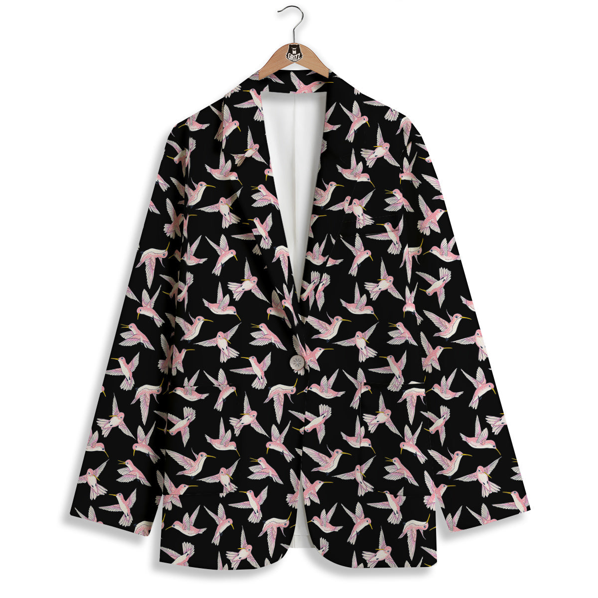 Ladybird Cute Print Pattern Women's Blazer-grizzshop
