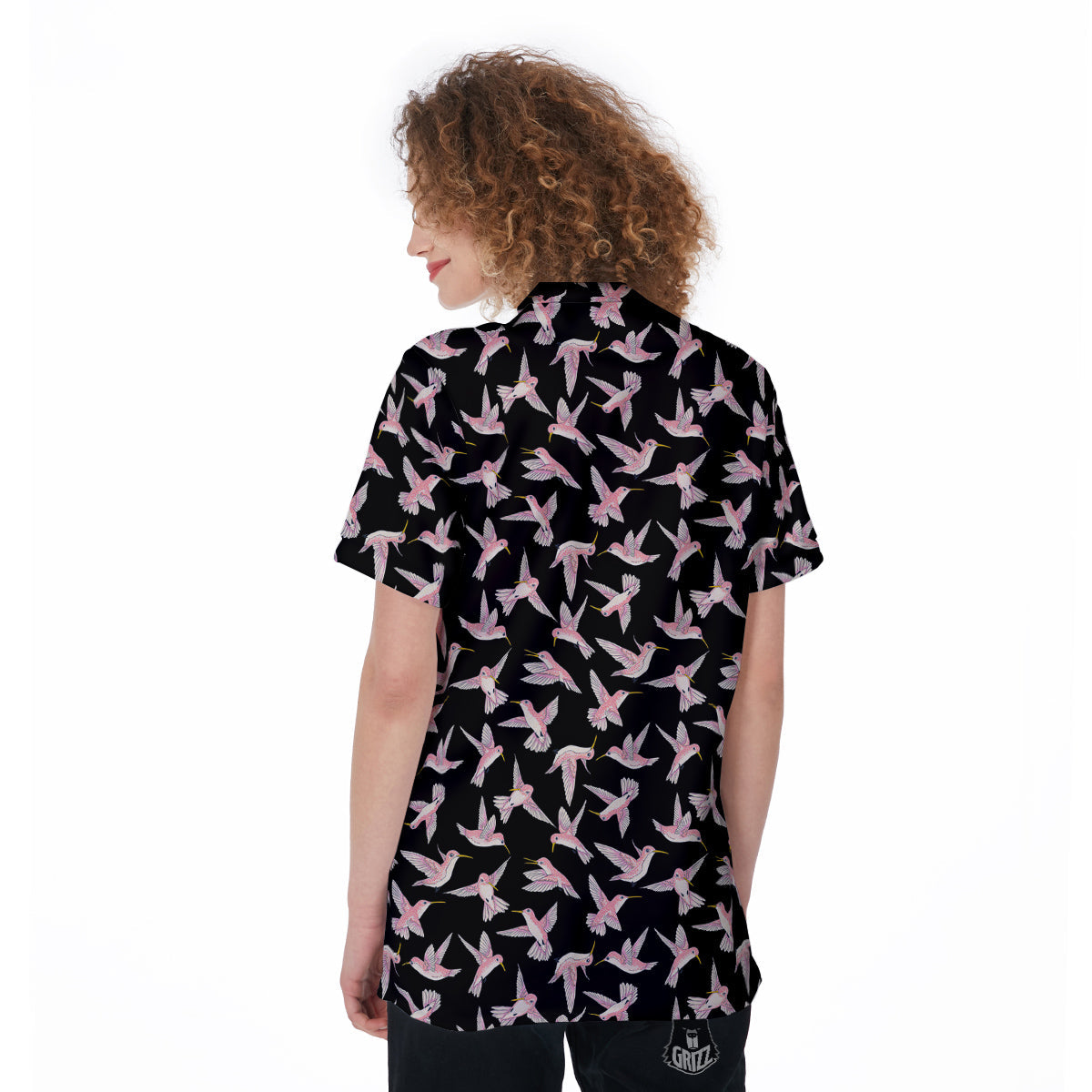 Ladybird Cute Print Pattern Women's Golf Shirts-grizzshop