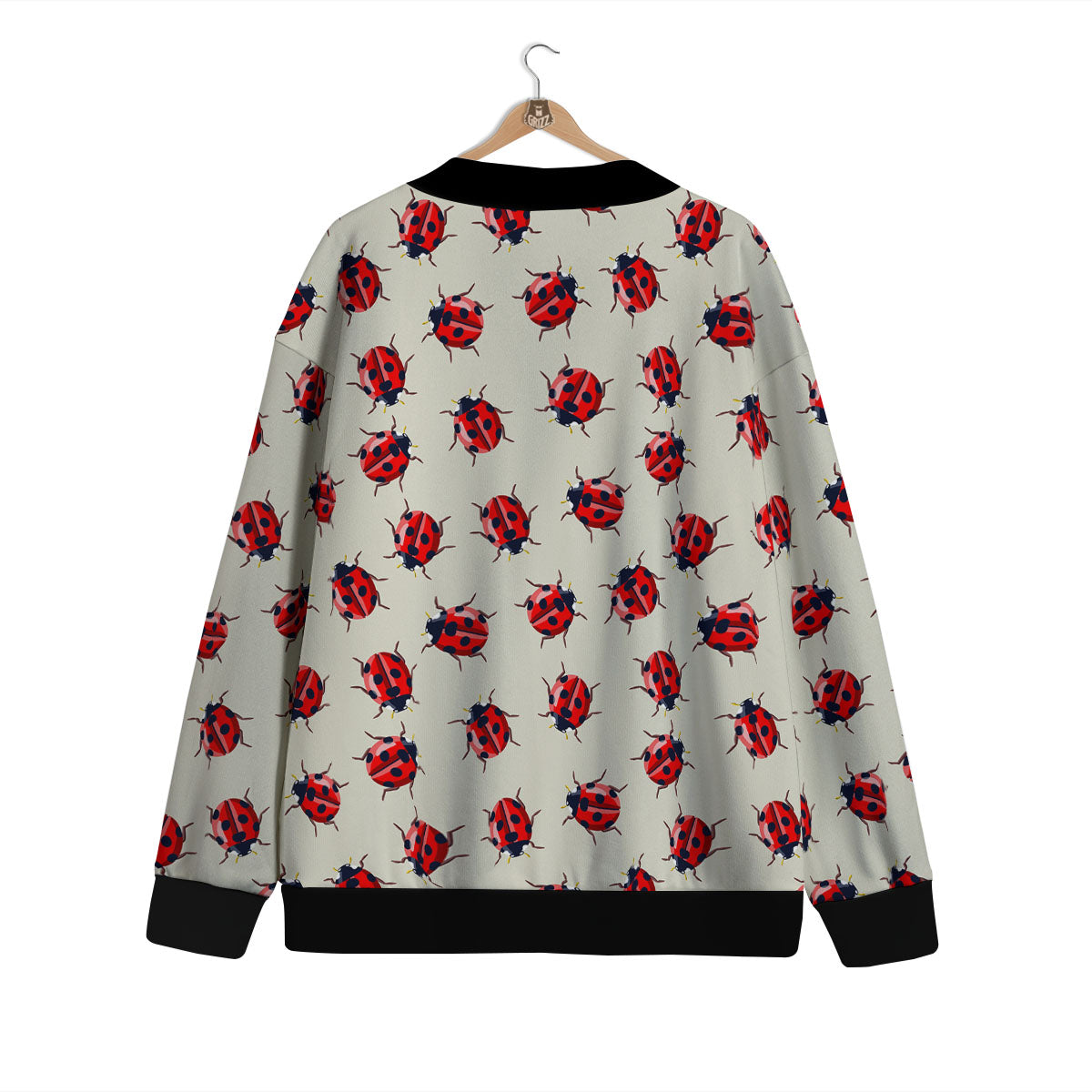 Ladybird Little Print Pattern Cardigan-grizzshop