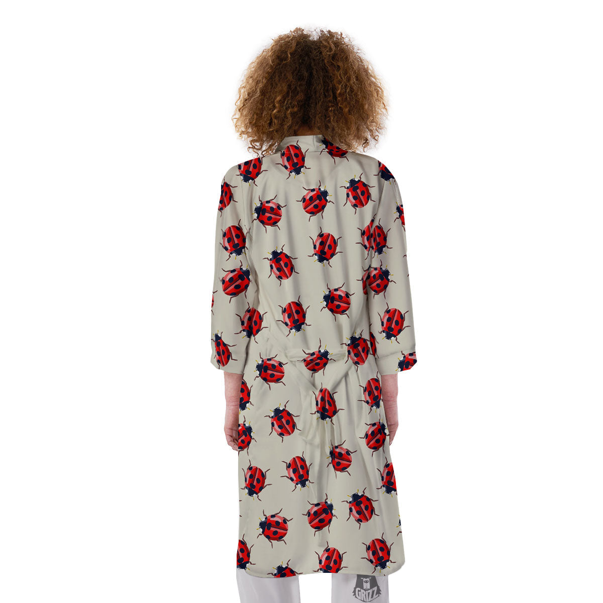 Ladybird Little Print Pattern Kimono-grizzshop