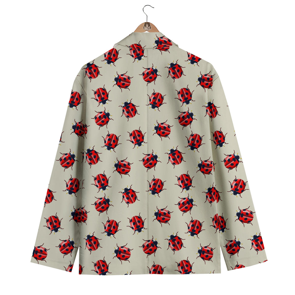 Ladybird Little Print Pattern Men's Blazer-grizzshop