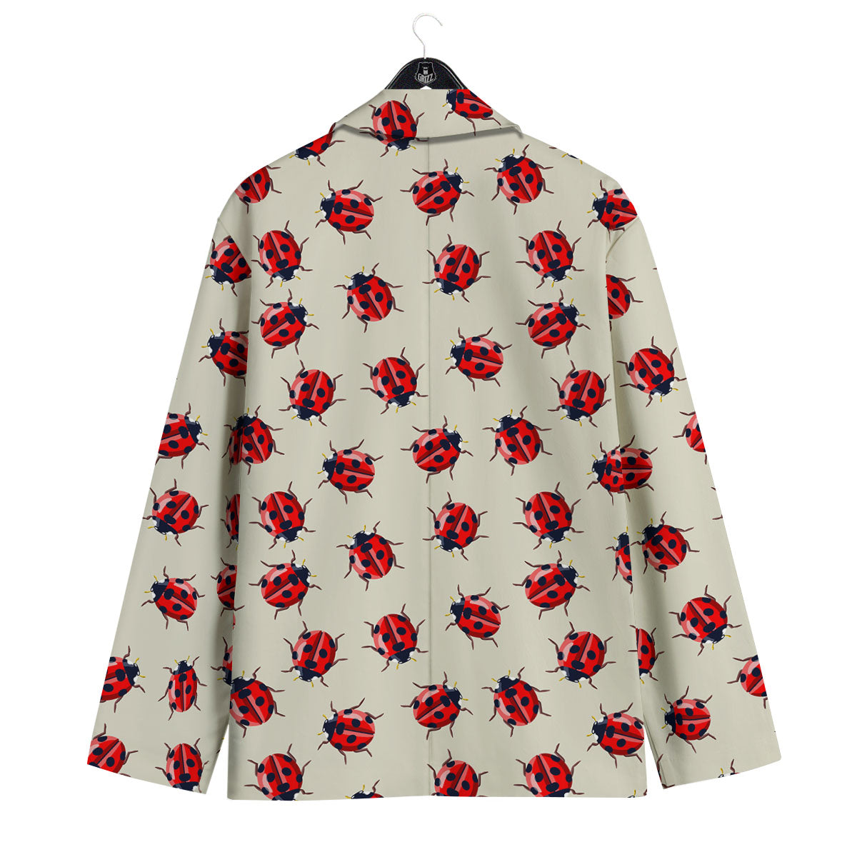 Ladybird Little Print Pattern Men's Sport Coat-grizzshop