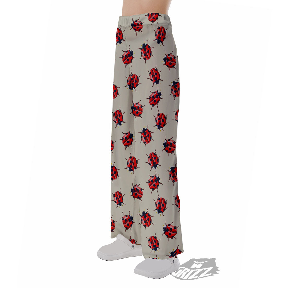 Ladybird Little Print Pattern Pajama Pants-grizzshop