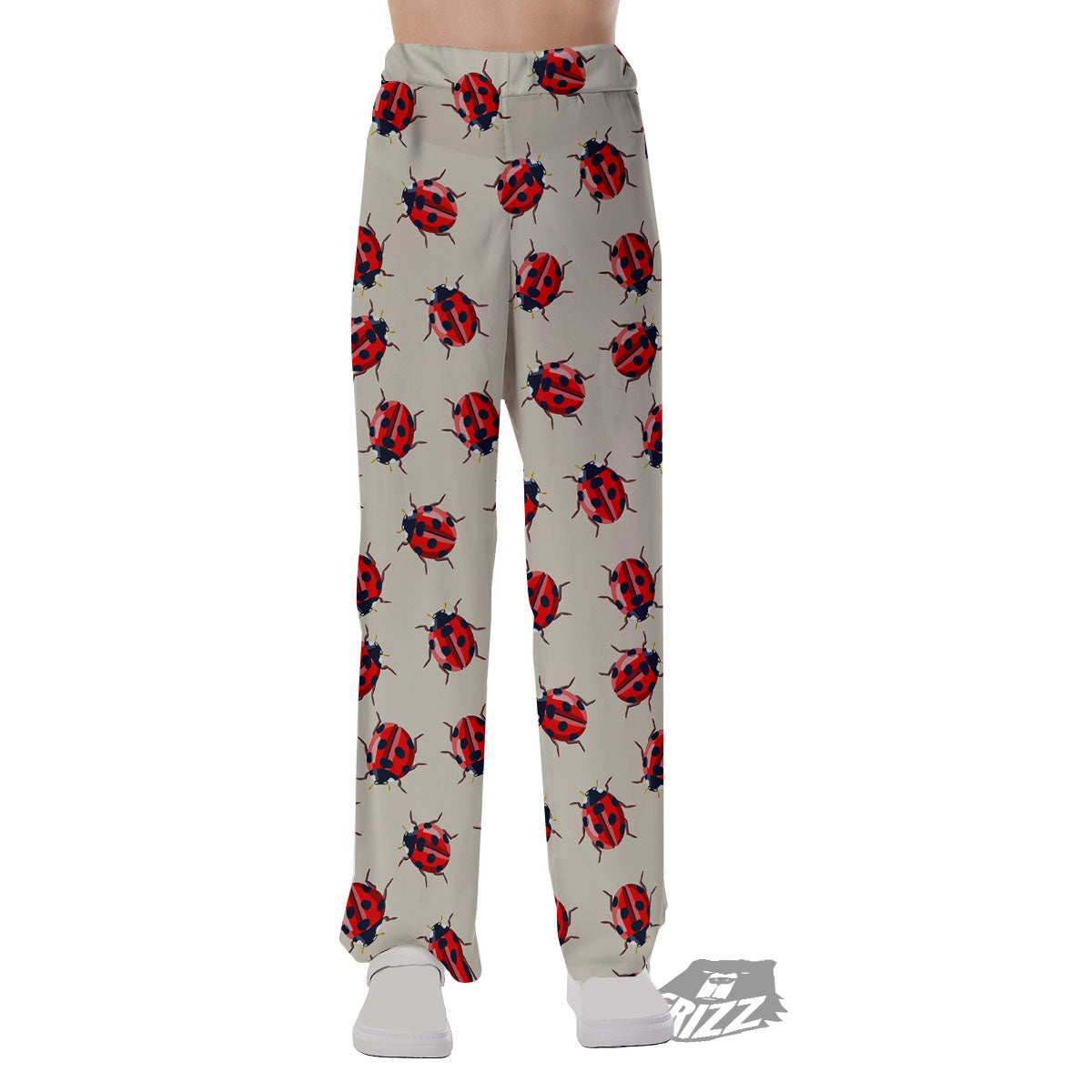 Ladybird Little Print Pattern Pajama Pants-grizzshop