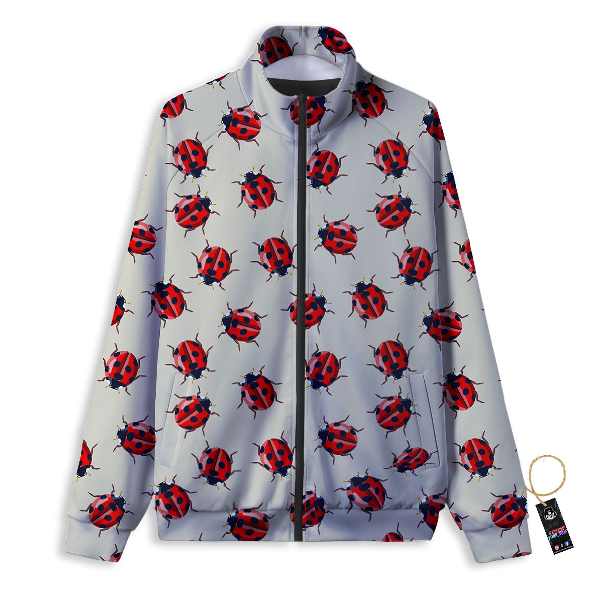 Ladybird Little Print Pattern Track Jacket-grizzshop