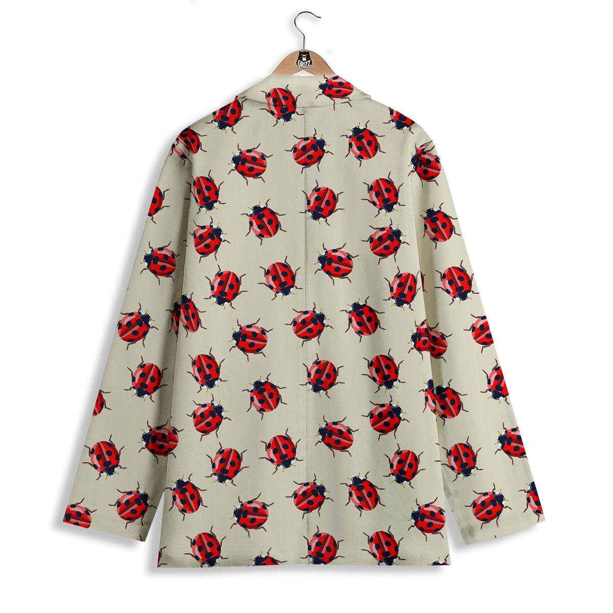 Ladybird Little Print Pattern Women's Blazer-grizzshop