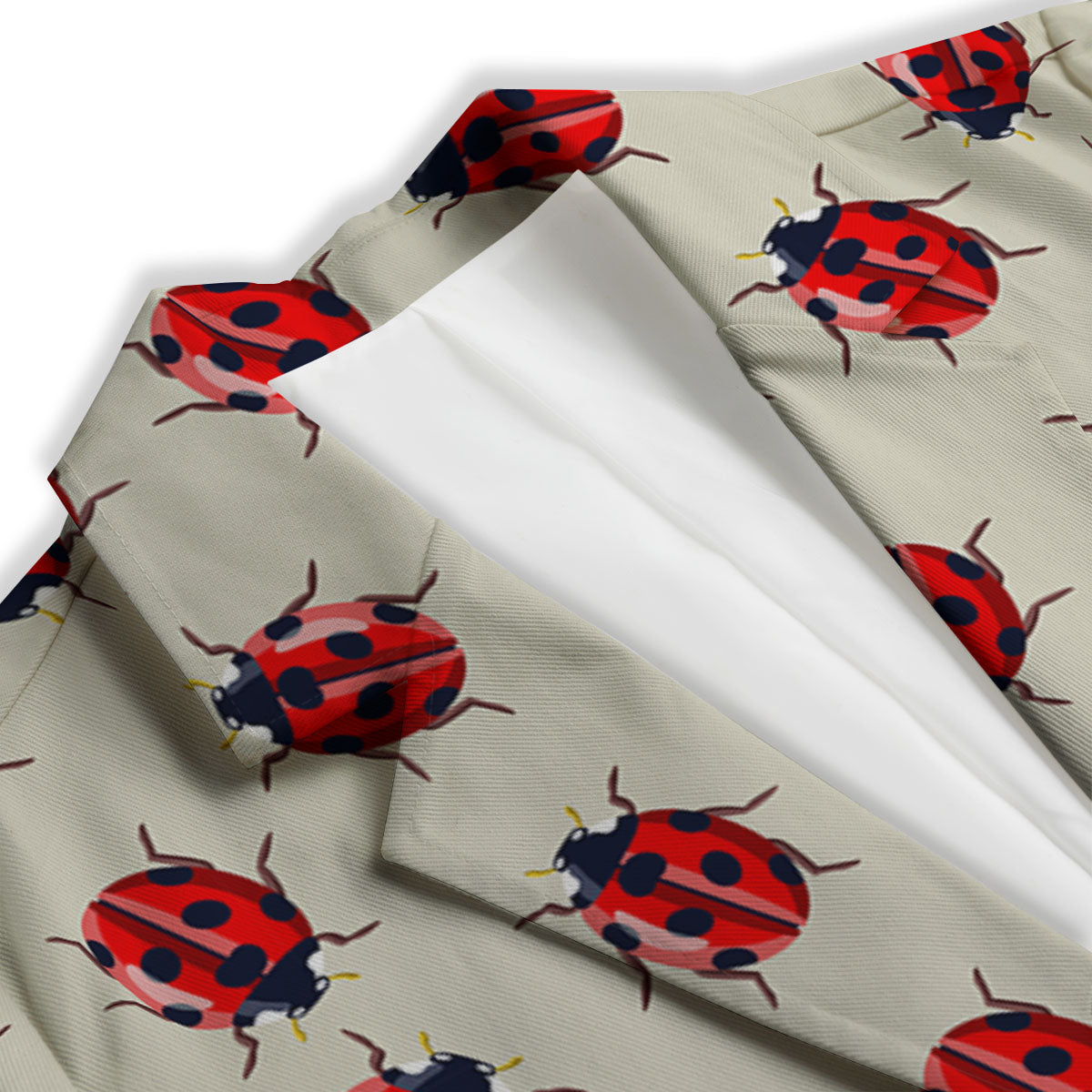 Ladybird Little Print Pattern Women's Blazer-grizzshop