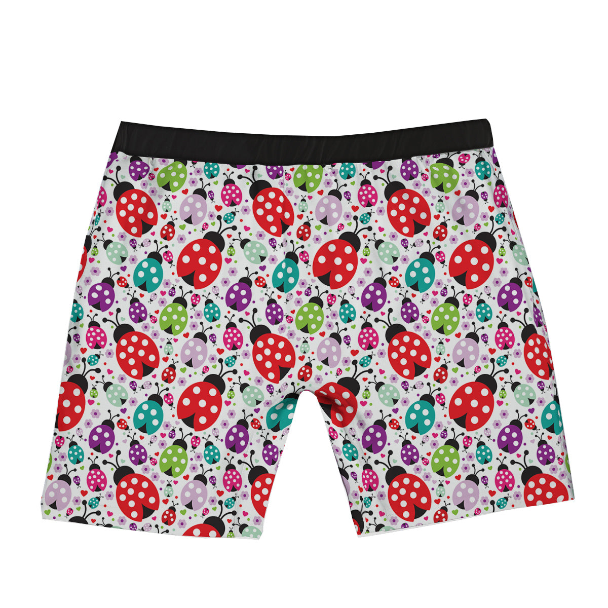 Ladybug Cute Print Pattern Boxer Briefs-grizzshop