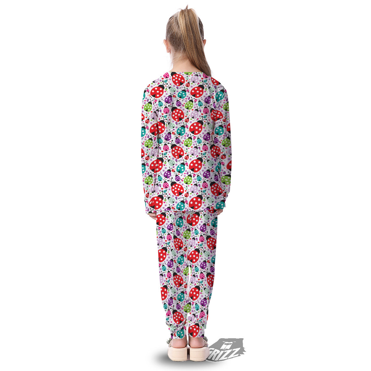 Ladybug Cute Print Pattern Kid's Pajamas-grizzshop